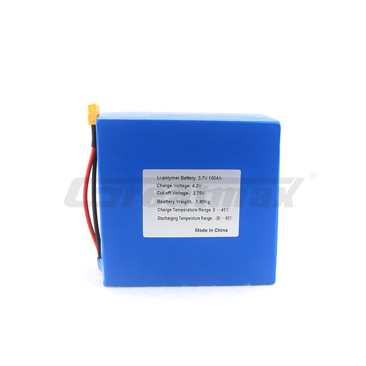 Deep Cycle 3.7V 100Ah Li-polymer Battery Powered CCTV Camera