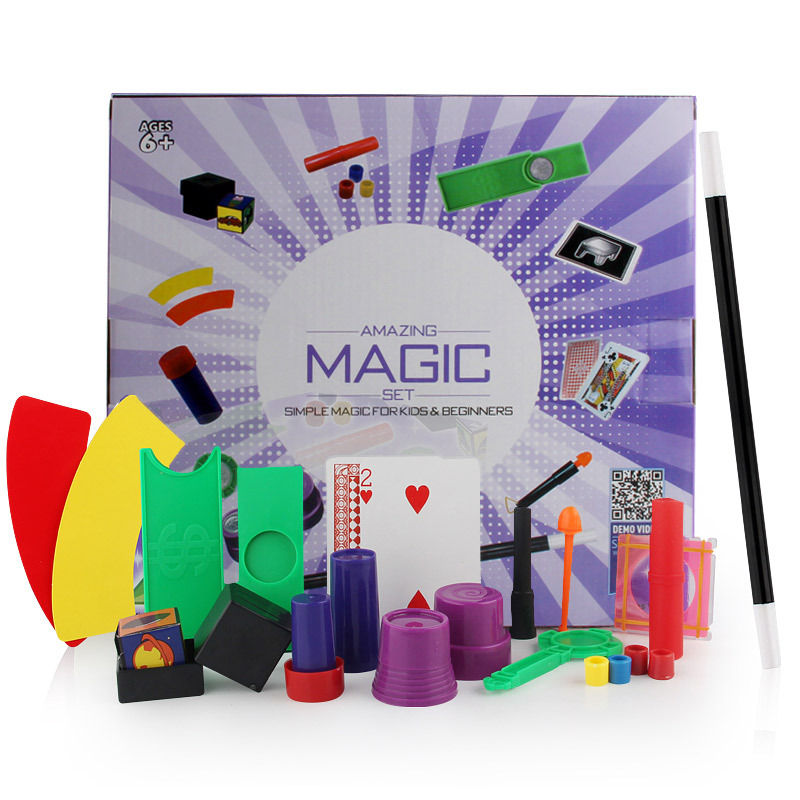 Other Classic Toys 45 Magic Items Kids Magic Wand Toys Trick Set for Professionals