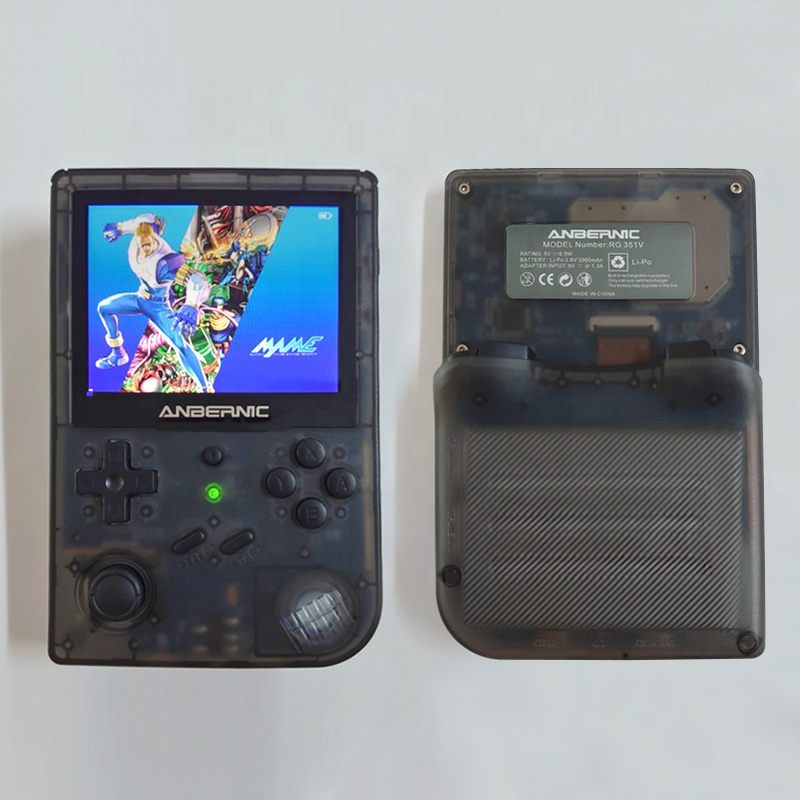 Консоль игровая портативная с открытым исходным кодом, 3,5 дюйма, RG351V