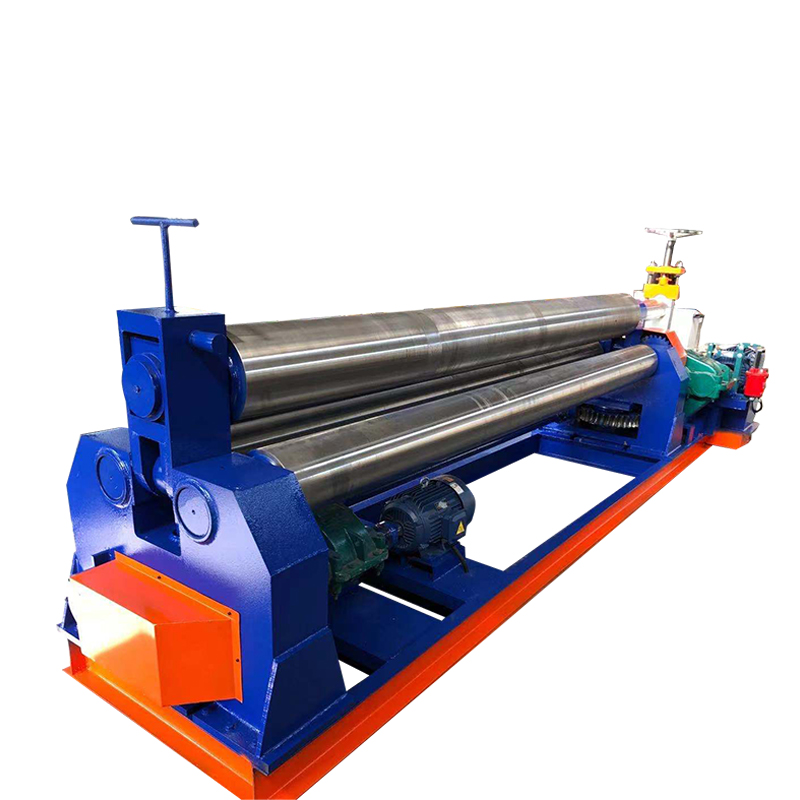 Professional W11-6X2500 Fully Automatic Mechanical 3-roller Bending And Plate Rolling Machine