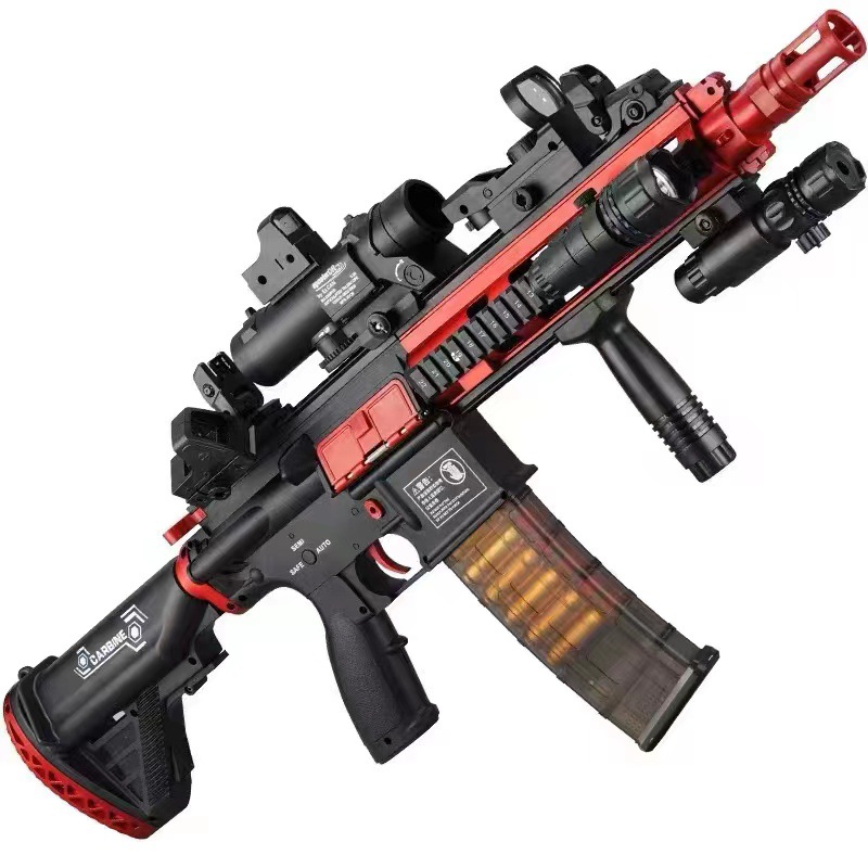Very Hot sell M416 nylon Electric Blaster Guns Soft bullet Toys for Boys outdoor Foam Bullet Hand Gun Toy for Kids