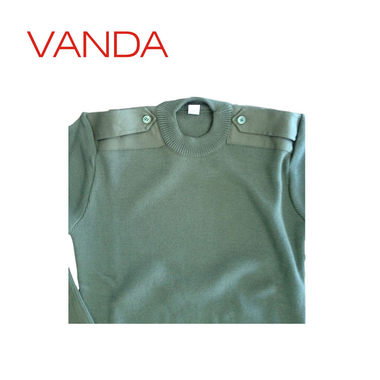 65% Polyester+ 35% Cotton Long sleeve Round neck Sweaters Men