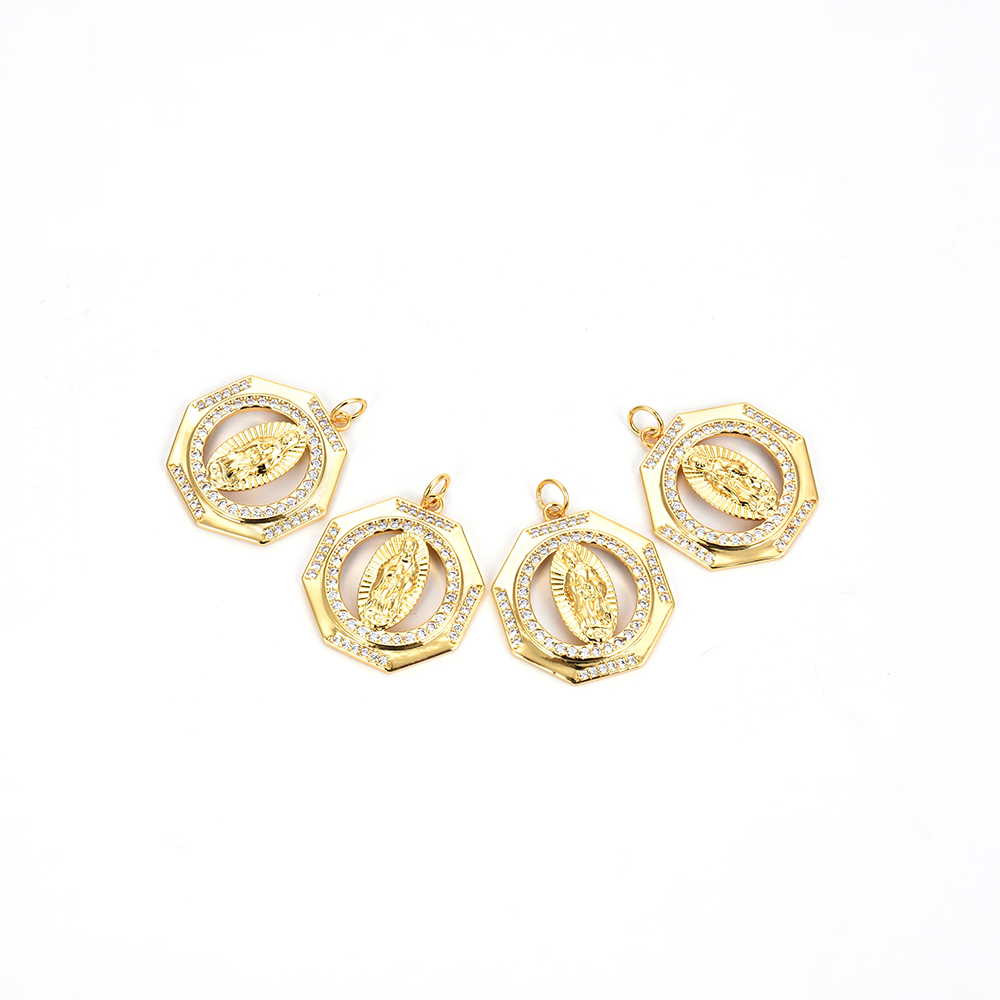 Fun2bead, подарок, качественные персонализированные ретро модные Иисус, религиозные классические латунные Гавайские ювелирные изделия из нержавеющей стали оптом