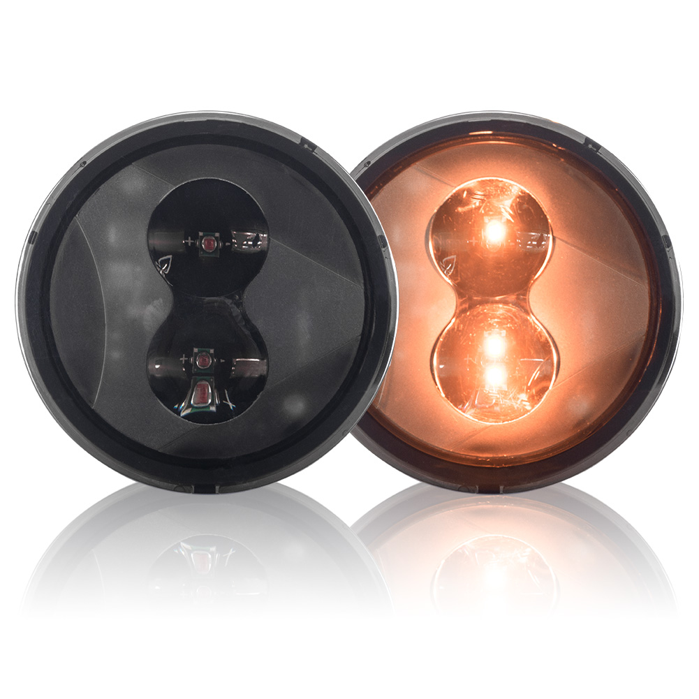 Liteway Front LED Turn Signal Light for 2007-2016 Wrangler Turn Lamp Fender Side Maker Parking Lights