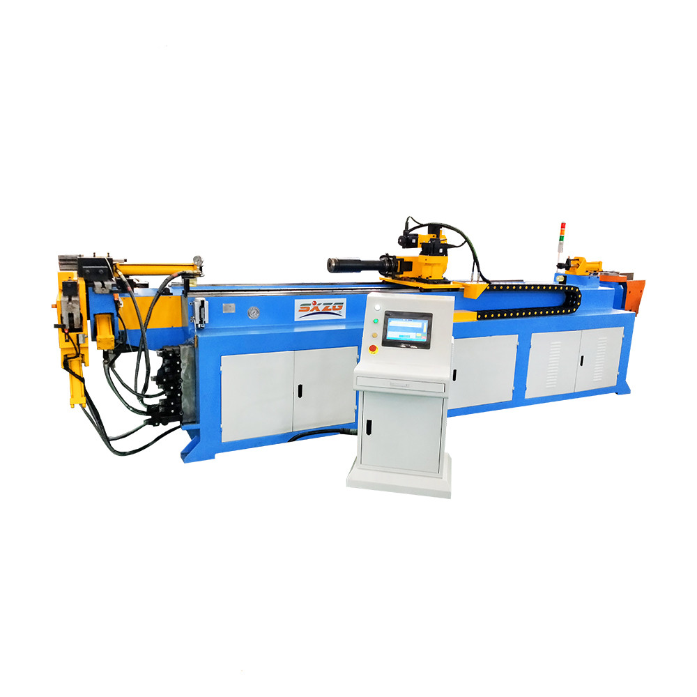 Автоматическая 3 4 5 дюймовая выхлопная гидравлическая CNC ручная квадратная оправка сверхмощная роторная труба трубогибочный станок для гибки больших труб