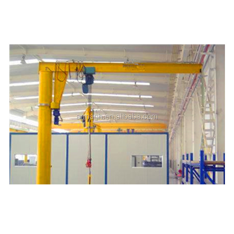 Jib кран 1 т стоящий столб поворотный кронштейн стены фиксированной jib кран цена