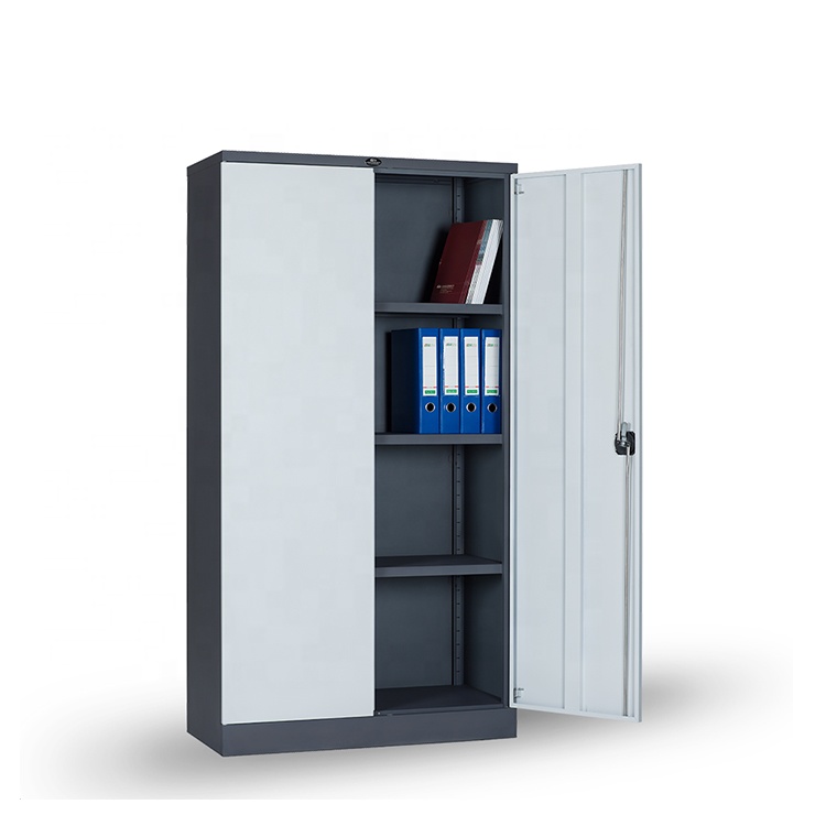 Hot Sale Office Furniture Steel Locker Two Swing Door Metal Filing Cabinet