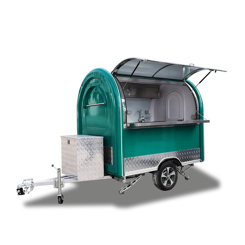 UKUNG High quality motorbike food cart food cart ven tricycle bike food cart