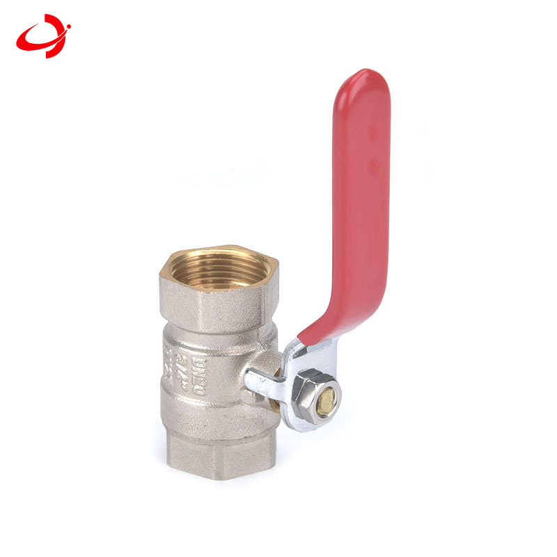 Магнитный латунный газовый шаровой кран с соплом JD-4093 3/4 дюйма