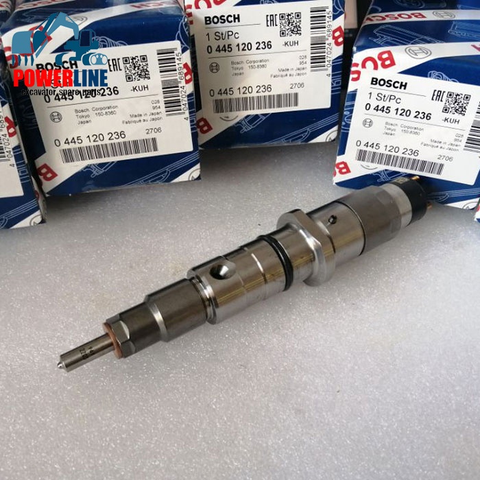 Высокое качество машинного оборудования части двигателя PC300-8 PC350-8 инжектор 0445120236 6745-12-3100 5263308 для Komatsu