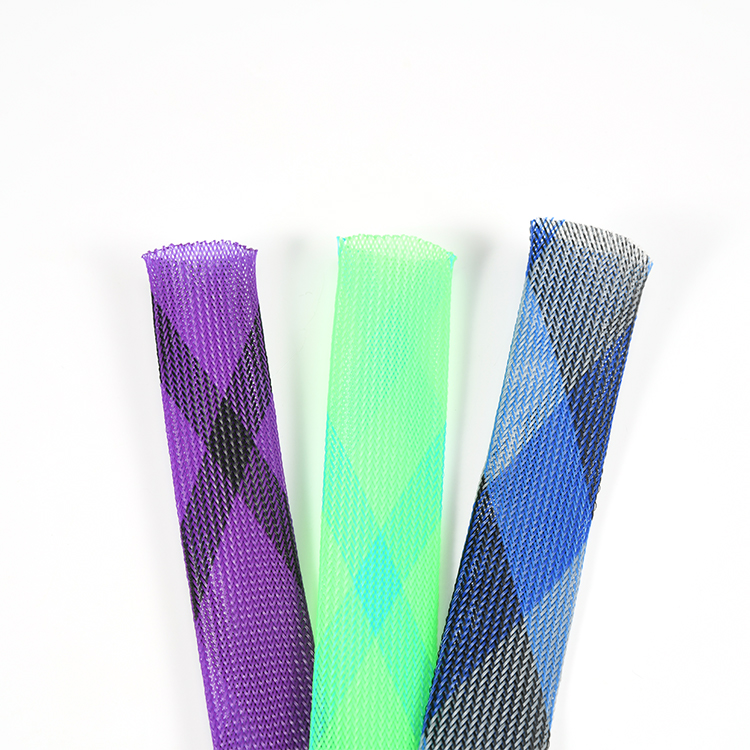 Cheap Made In China cable braided sleeve multicolor braided thermal sleeve