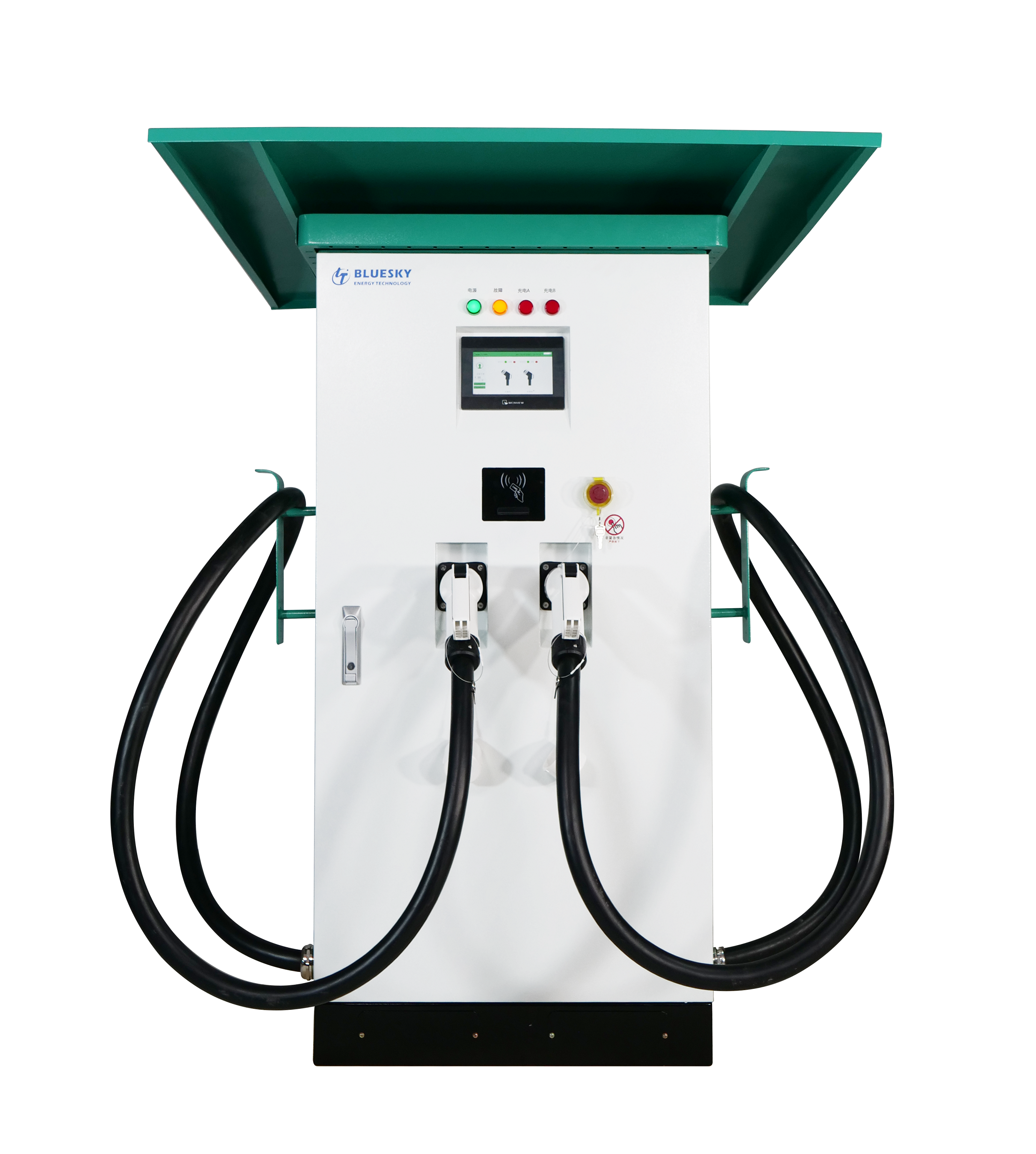 Bluesky 140kw DC EV Charger 80KW CCS GB/T электрическая Автомобильная зарядная станция 60KW CHAdeMO EVSE charger OCPP
