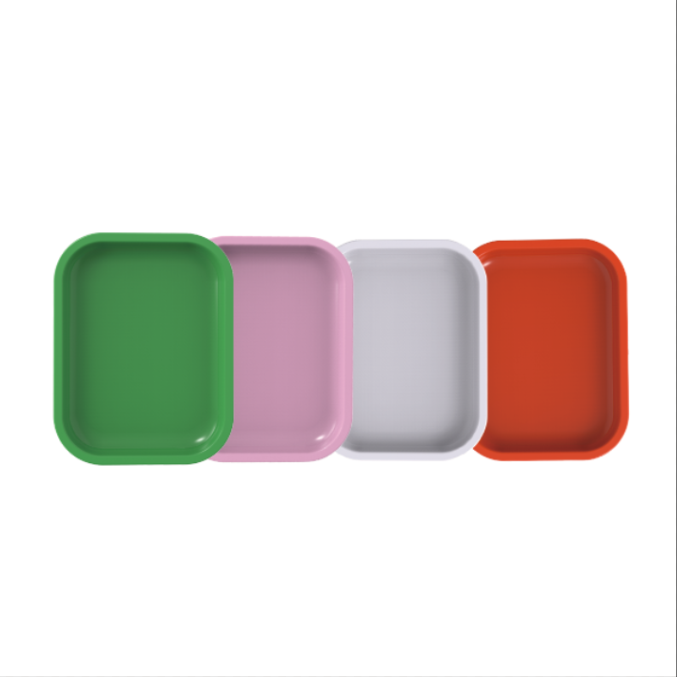 2020 New Arriva Christmas 420 Rolling Tray Smoking Wholesale Tin Golden Service metal gold tray Customized Weed Trays Set