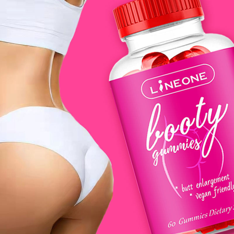 Customized vitamin gummy supplements butt booster provide energy to boost your body booty gummy