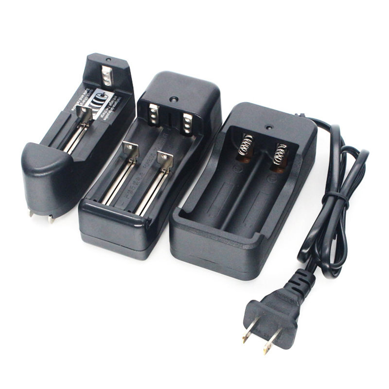 New EU/US li-ion battery charger 3.7V 18650 16340 14500 Li-ion Rechargeable Battery charger
