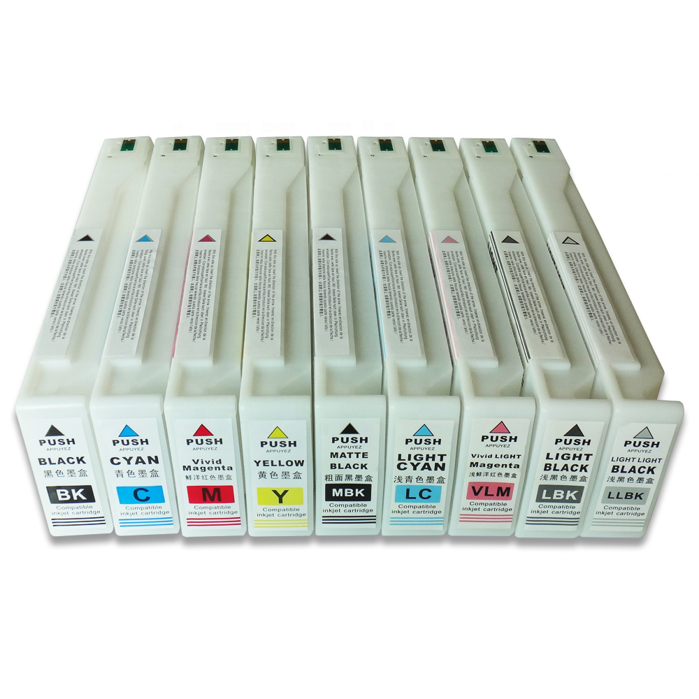 Wide Format T8041-T8049 Full Pigment Ink Cartridge Compatible for Epson Surecolor P6000 P7000 P8000 P9000 Printer
