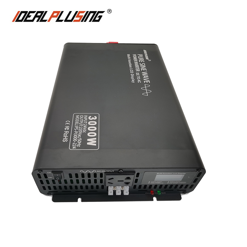 1000W 2000W 2500W 3000W 4000W 5000 Вт Чистая синусоида 12В 24В 36В 48В 60В 72В 84v постоянного тока в переменный 110v 220v ac инвертор волны синуса с ЖК-дисплеем