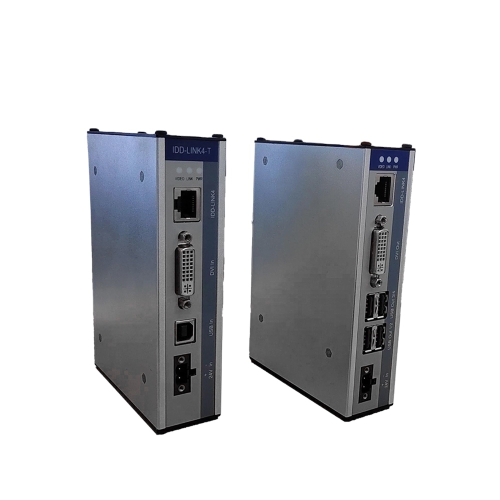 Алюминиевый корпус Dv 24v Dvi Usb вход выход беспроводной Kvm удлинитель с Sdl4