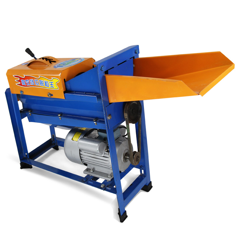 Multifunction Electric Small Portable Sorghum Soybean Multi Crop Paddy Rice Wheat Maize Peeler Corn Sheller Thresher