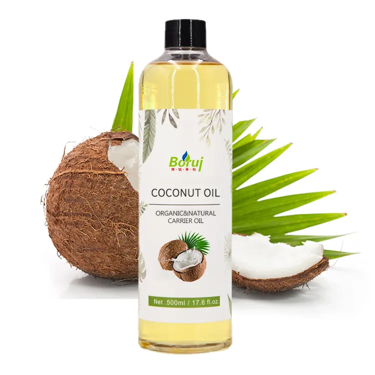 Cosmetics grade coconut oil RBD for hair care Borui manucfature