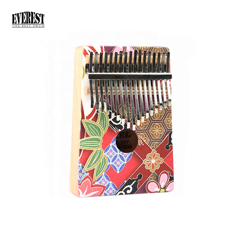 Новый музыкальный инструмент 17 ключ Myron Chromatic Kalimba