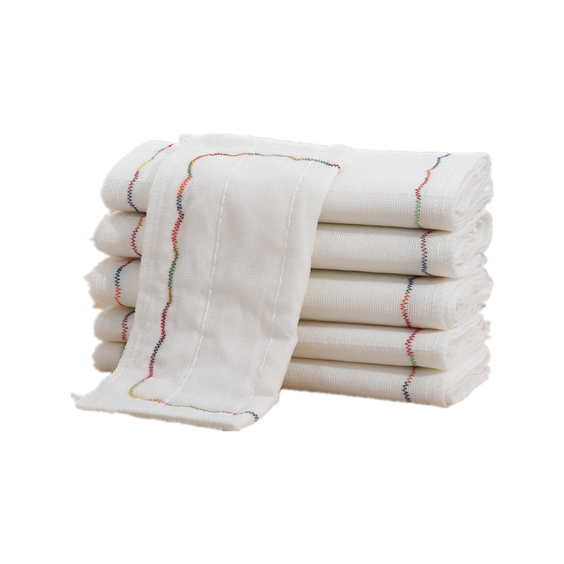 Kitchen thickened cotton oil absorbent lazy dish cloths