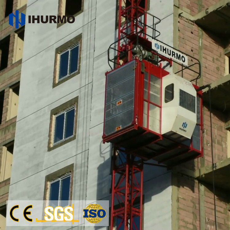 New temporary safety passengers & material building construction lift hoist elevator for construction