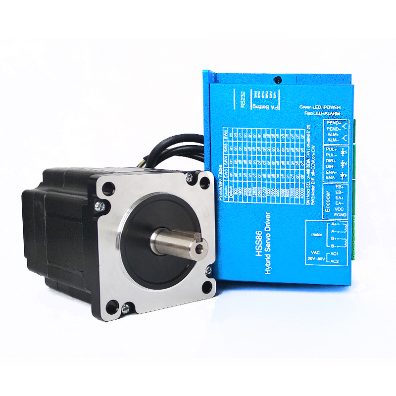 Nema 34 8Nm 86HSE8N-BC38, двигатель с замкнутым контуром и шаговый Драйвер HSS86