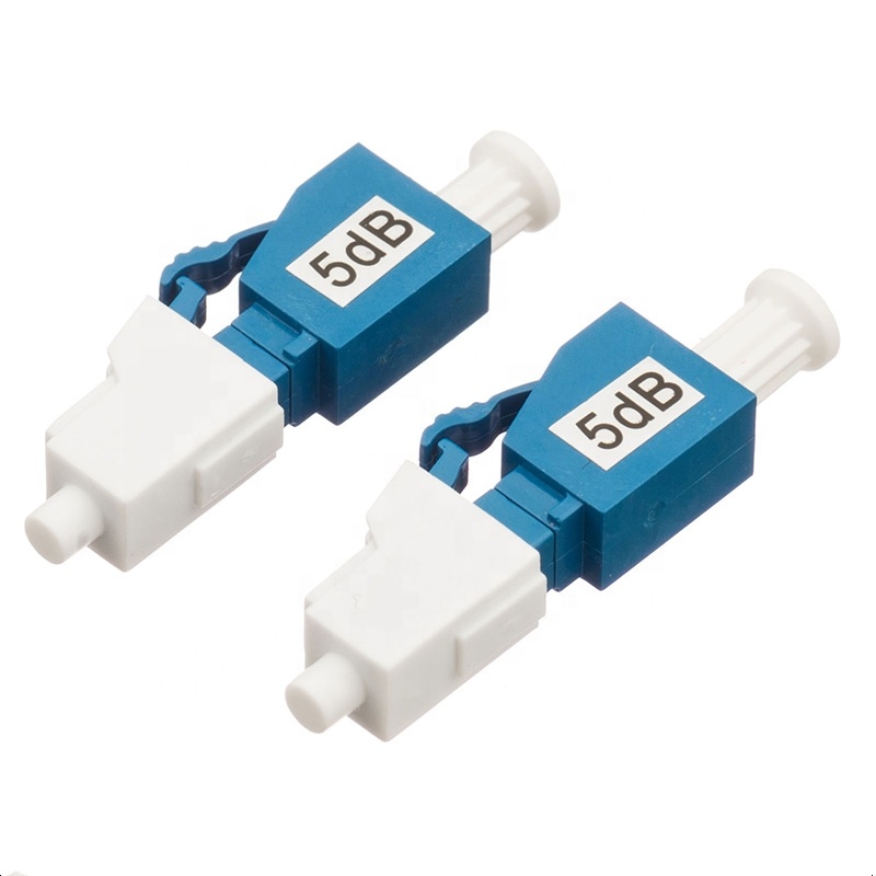LC/UPC 5dB Simplex SM волоконно-оптический аттенюатор типа «штырь-гнездо» оптический аттенюатор 1-15dB