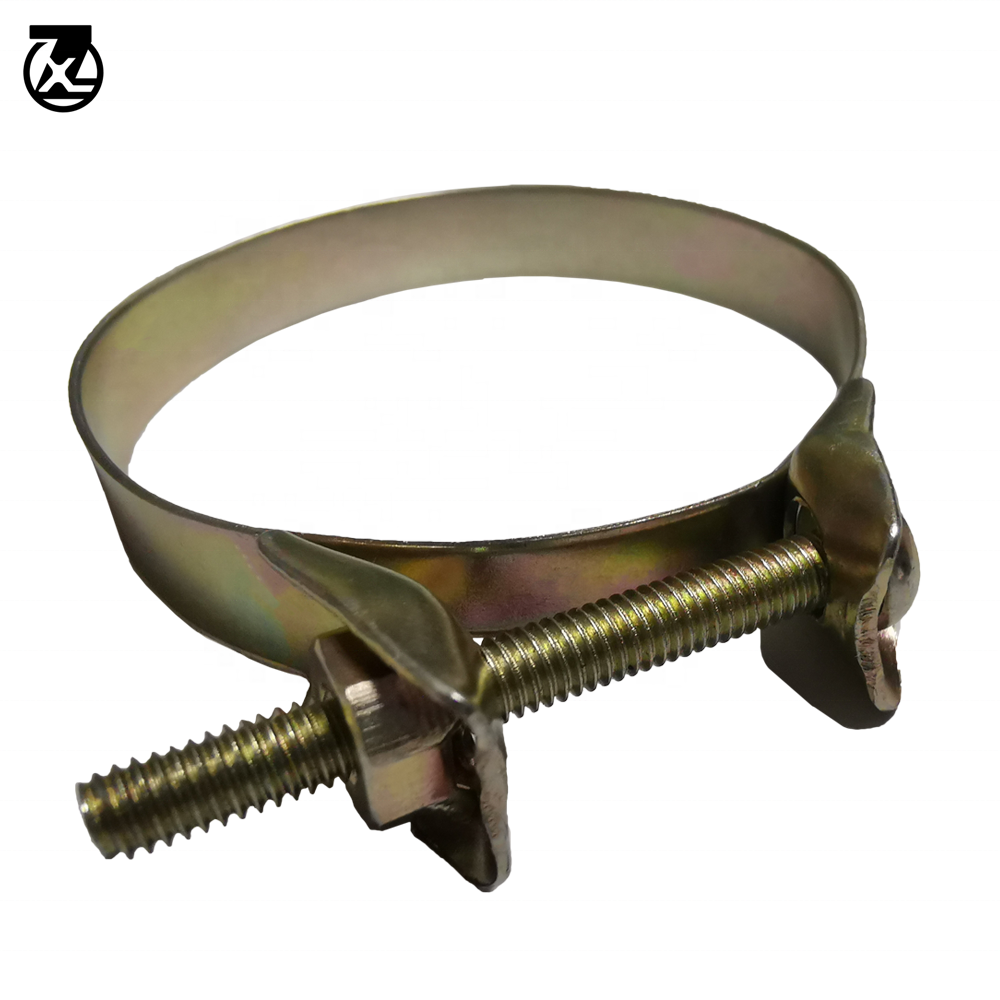 automotive fastener auto air filter use compressor solid flexible hose clamp