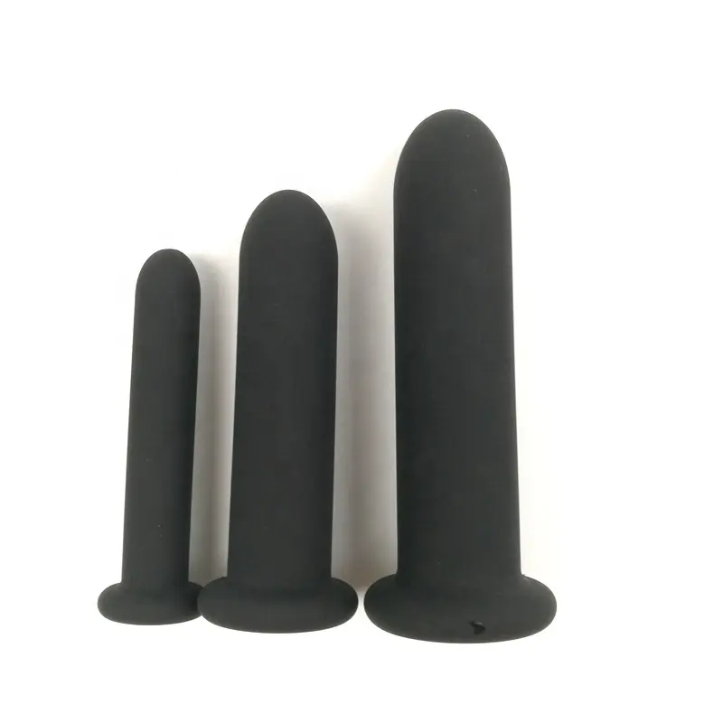 Disposable silicone vaginal dilators set and anal dilator set for women men