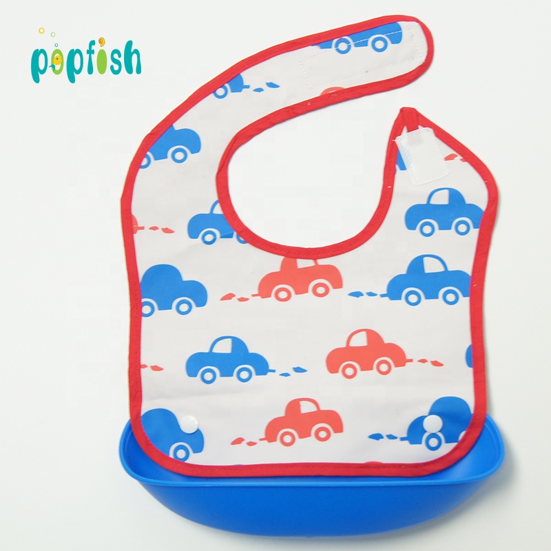 Super Soft And Luxury Washable PEVA bibs for babies
