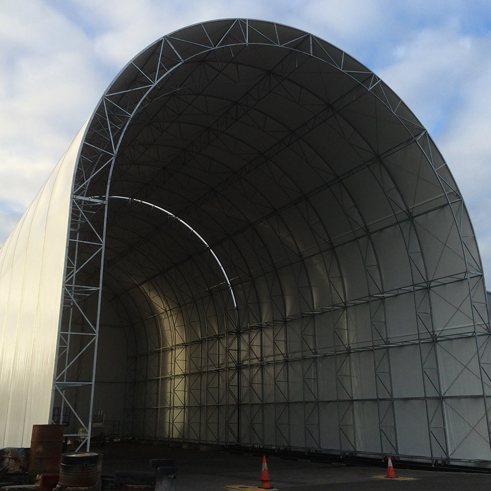 new design aeroexpo aircraft hangar 150km/h Wind waterproof fireproof tent OEM ODM