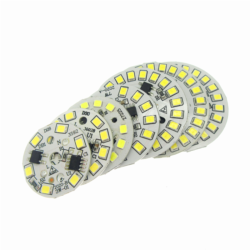 Алюминиевая печатная плата SMD 2835 led smd PCBA Светодиодная лампа pcb 3W
