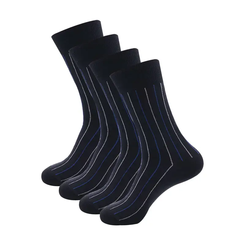 Wholesale work crew bamboo manufacturer designer custom logo men socks