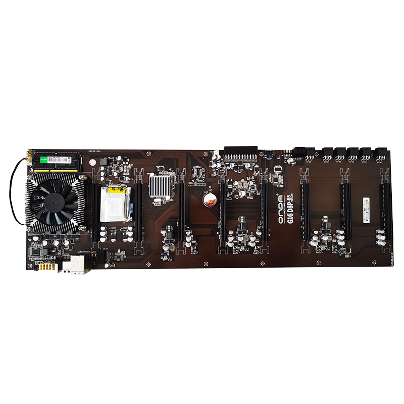 2022 Fsst Доставка, Новый ONDA G16 ak2980 K15 B250 6 8 12 GPU Слоты карты 55 мм 65 мм 70 мм расстояние материнской платы с процессором intel 8GPU