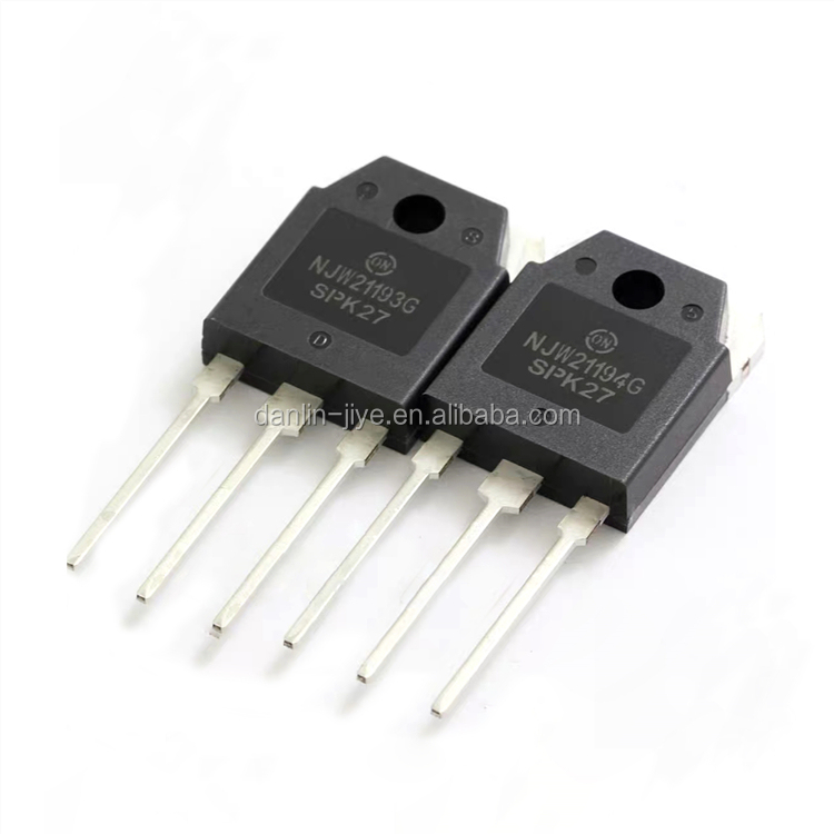 Биполярные PNP Транзисторы NJW21194G, мощность 200 Вт, NJW21193 NJW21194