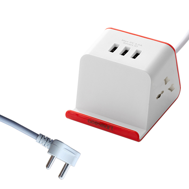 2021 New Power Strip Multi Outlet 2M Extension Cord Household Electrical 2 Extension Sockets +3 Usb