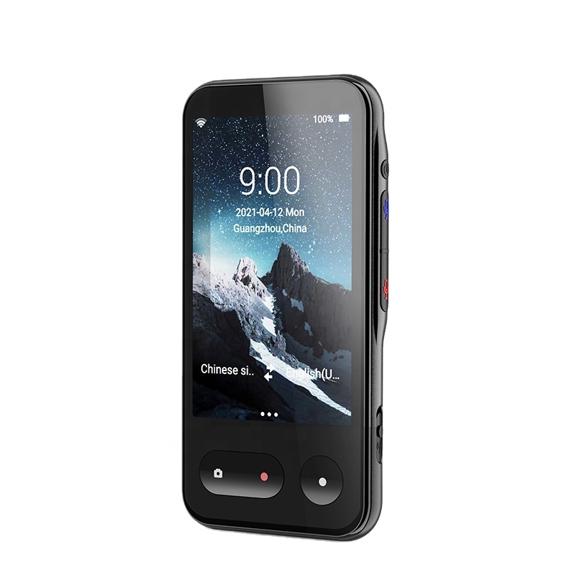 4 Inches Scree Smart Multi Language Wi-Fi Vsim Sim card Offline Translation Photo Translation Voice Translator