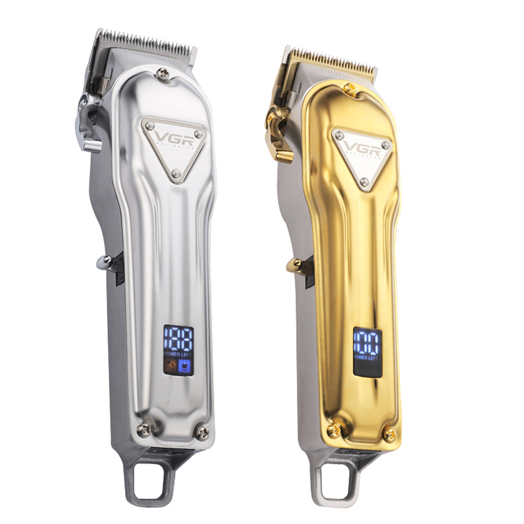 High Quality Professional Best Barber Cordless Clear Magic Electric Cutting Hair Clipper With LED Display