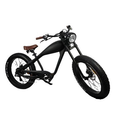 С леопардовым принтом крейсер Vodafone Smart First 7-скорость переключатель 500W/1000W MTB на снежную погоду для е-байка