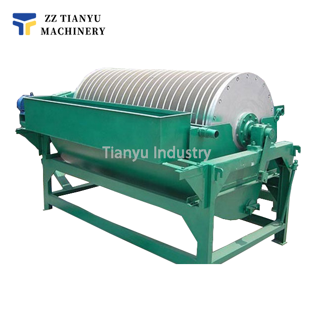High Intensity Permanent Manganese Ore Copper Aluminium Gold Mining Industrial Magnetic Separator Supplier Separator Trade