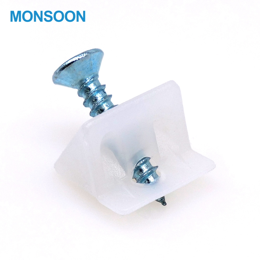 MONSOON Заводская Прямая цена Пластиковая Полка Поддержка для мебельной установки шкафа