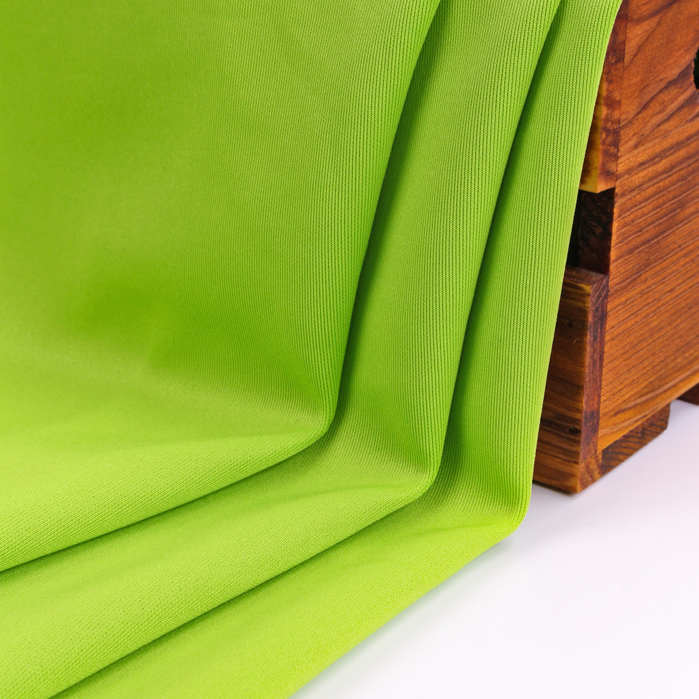 4 Way Stretch Knitted Scuba Airlayer Polyester Spandex Healthy Sandwich Fabric Solid Color Wholesale Manufacturer For Clothes