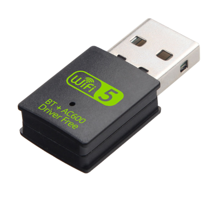 Usb Wifi Adapter 600mbps 5ghz 2 In One Combo Wifi and BT Dongle RTL8821CU 600Mbps USB WiFi Adapter