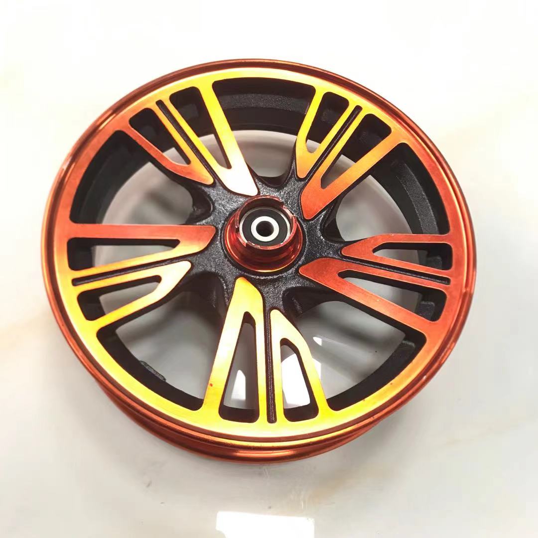 Colorful Motorcycle Aluminum alloy wheel rims Fit for Scooter 125