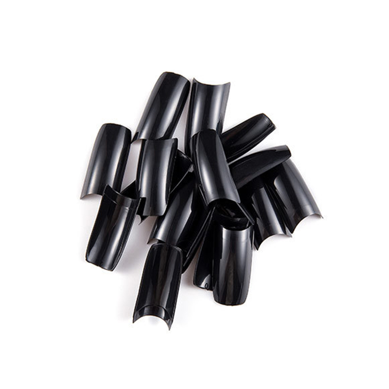 False Acrylic Nails Coffin Clear Full Cover Artificial False Ballerina Nail Tips 500pcs Bag Style Finger Package