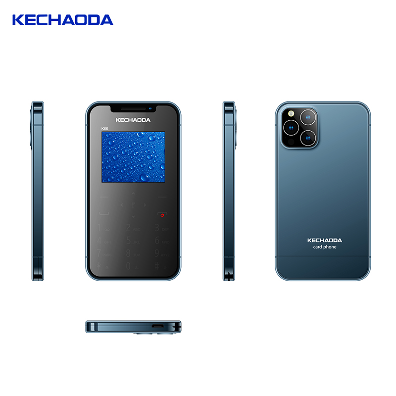 Мобильный телефон KECHAODA K66 с двумя sim-картами и Fm-радио, базовый сотовый телефон с камерой