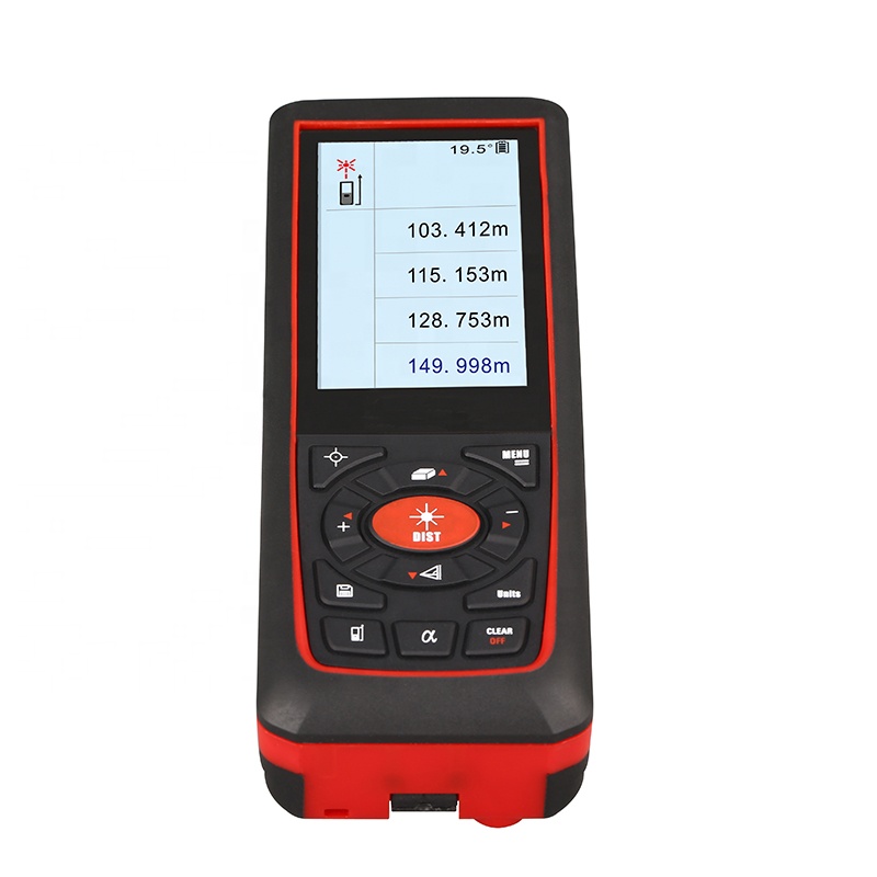 ROKTOOLS IP 54 100 м лазерный дальномер с пузырьковый уровень пифагорская теорема измерения