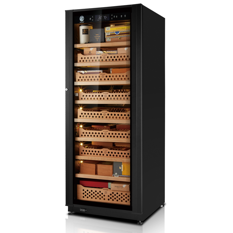 electrical high end spanish cedar lounge furniture cigar refrigerator humidor cooler for cigars